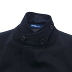 Polo Ralph Lauren 日本製 3B テーラードジャケット S ブラック チンストラップ