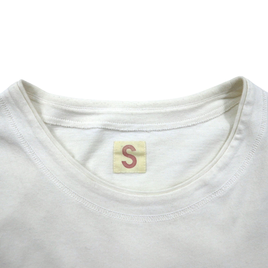 BRU NA BOIINE Souvenir T-Shirt, Size S, White, LONDON, Cotton, Made in Japan