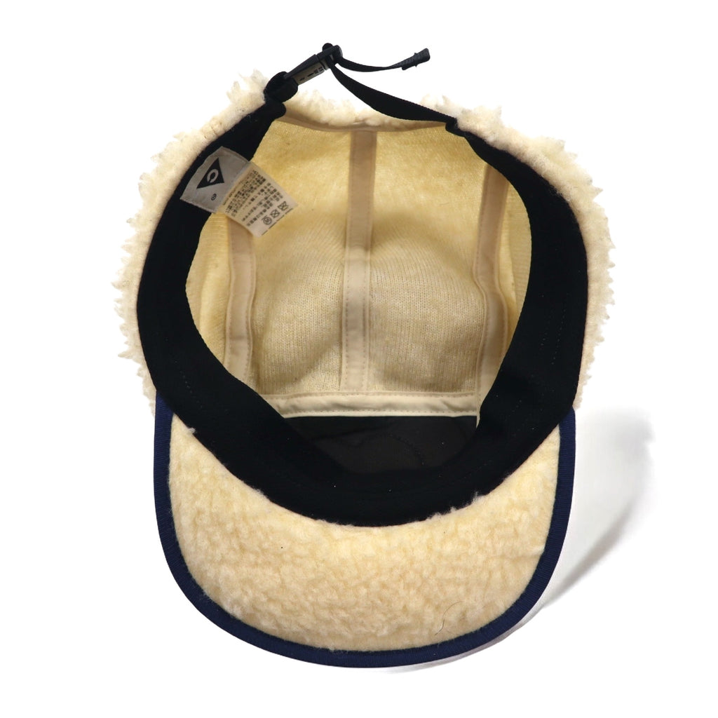 THE Mongolian Chops Monster Cap 58cm Beige Boa Made in Japan