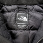 THE NORTH FACE Mountain Parka M Black Nylon 550 HYVENT Waterproof High Neck Hood Detachable
