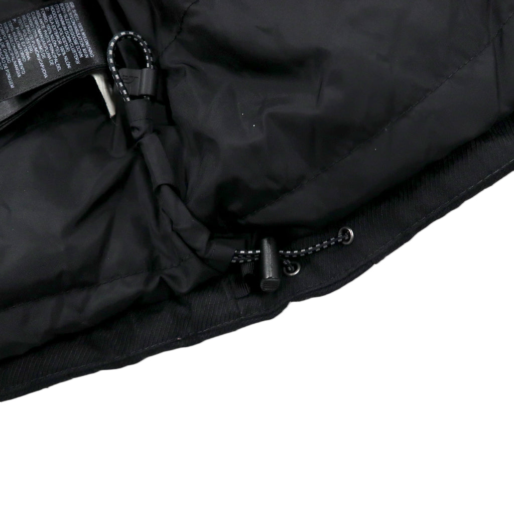 THE NORTH FACE Mountain Parka M Black Nylon 550 HYVENT Waterproof High Neck Hood Detachable