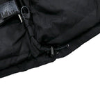 THE NORTH FACE Mountain Parka M Black Nylon 550 HYVENT Waterproof High Neck Hood Detachable