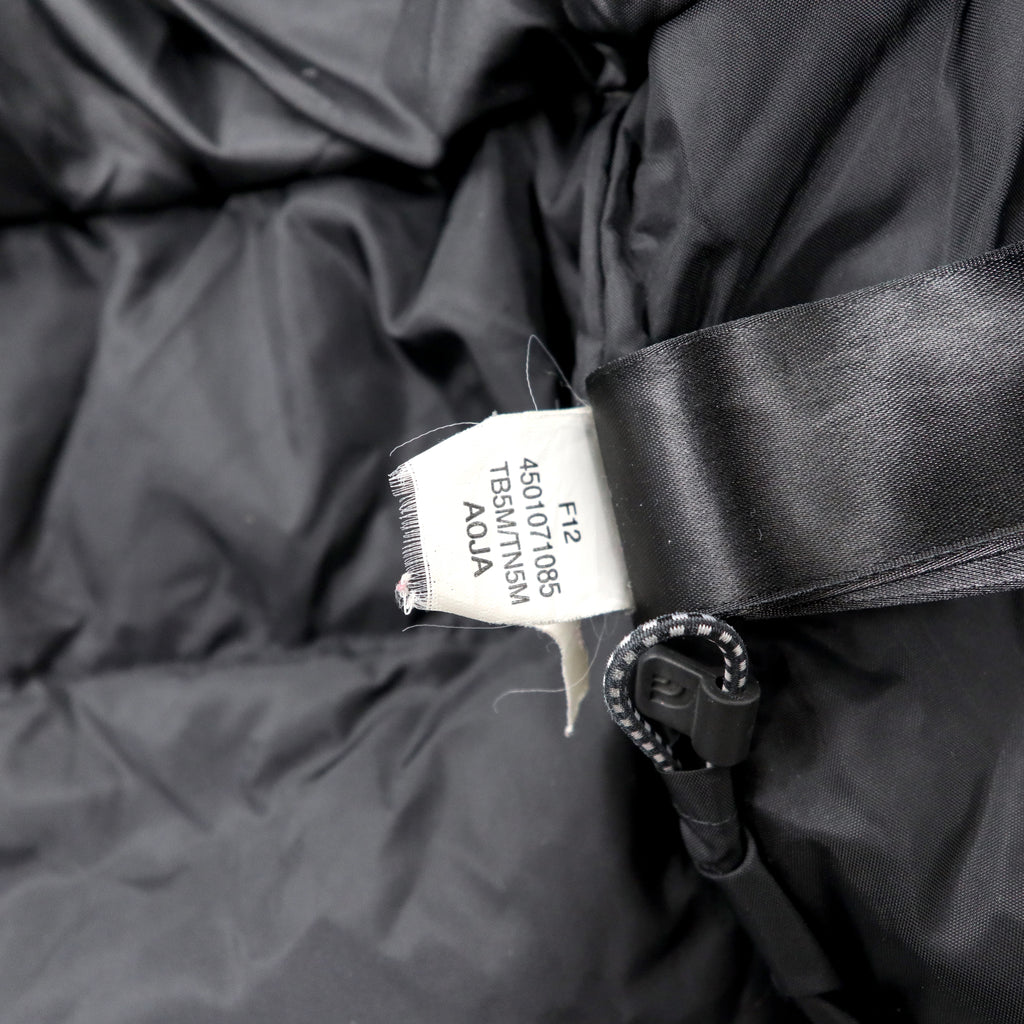 THE NORTH FACE Mountain Parka M Black Nylon 550 HYVENT Waterproof High Neck Hood Detachable