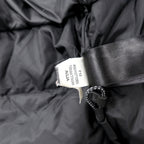 THE NORTH FACE Mountain Parka M Black Nylon 550 HYVENT Waterproof High Neck Hood Detachable