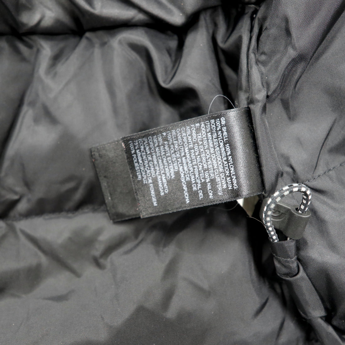 THE NORTH FACE Mountain Parka M Black Nylon 550 HYVENT Waterproof High Neck Hood Detachable