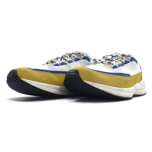 APC x Brain Dead Jay Sneakers 27-28cm White Yellow Blue Suede Reflector