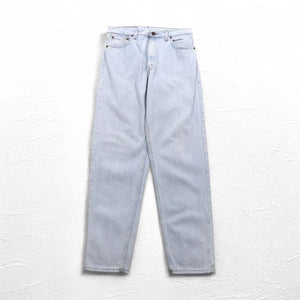 Levi's 90s USA Made 550 RELEXED FIT Tapered Denim Pants XL Blue Zipper Fly 550-4804