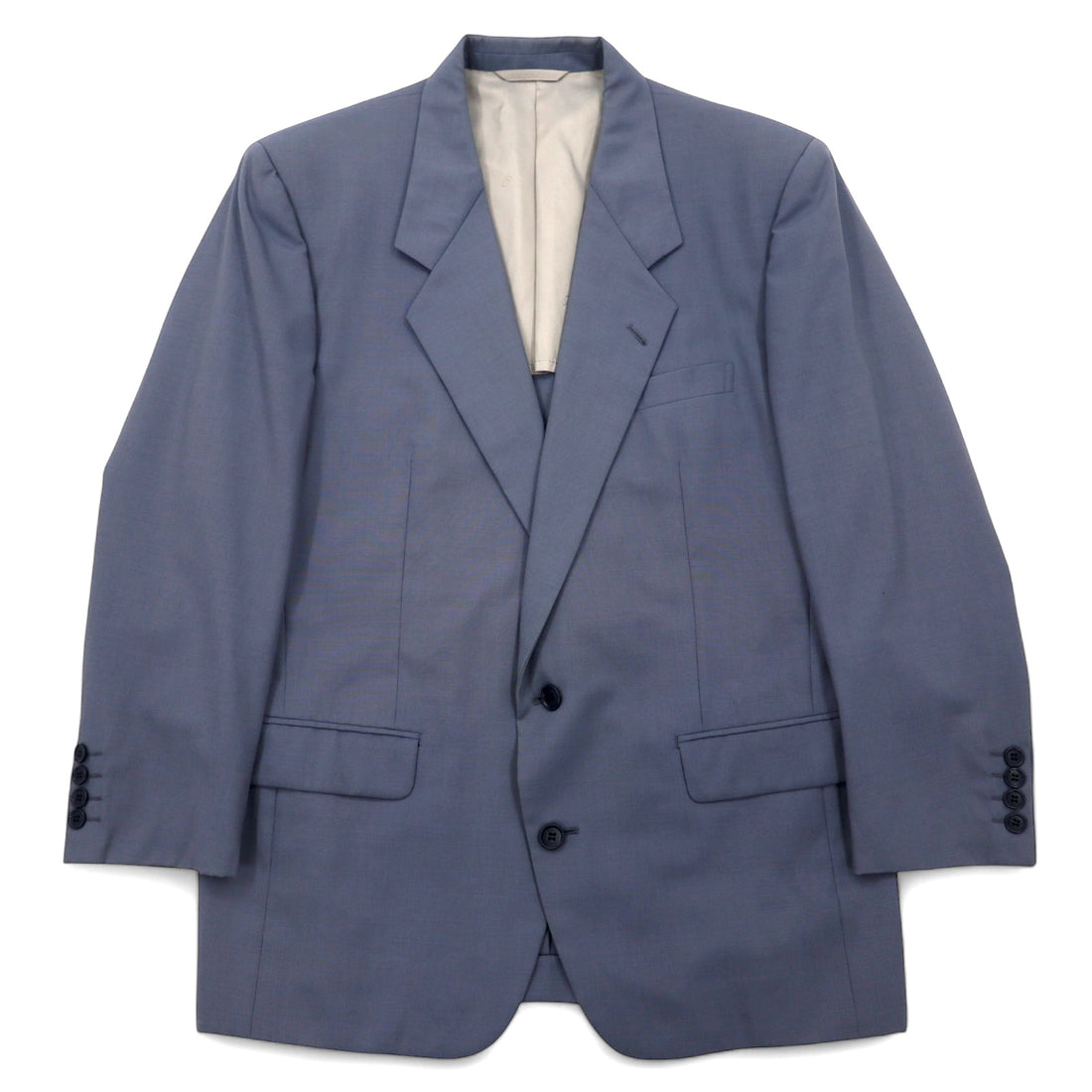 日本然リトテ-古着オンライン-Christian Dior MONSIEUR 90年代 オールド 2B テーラードジャケット M グレー ウール-Christian Dior MONSIEUR 90's Vintage 2B Tailored Jacket M Gray Wool