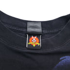 Warner Bros. Looney Tunes Anime Character Print T-Shirt L Black NAUGHTY