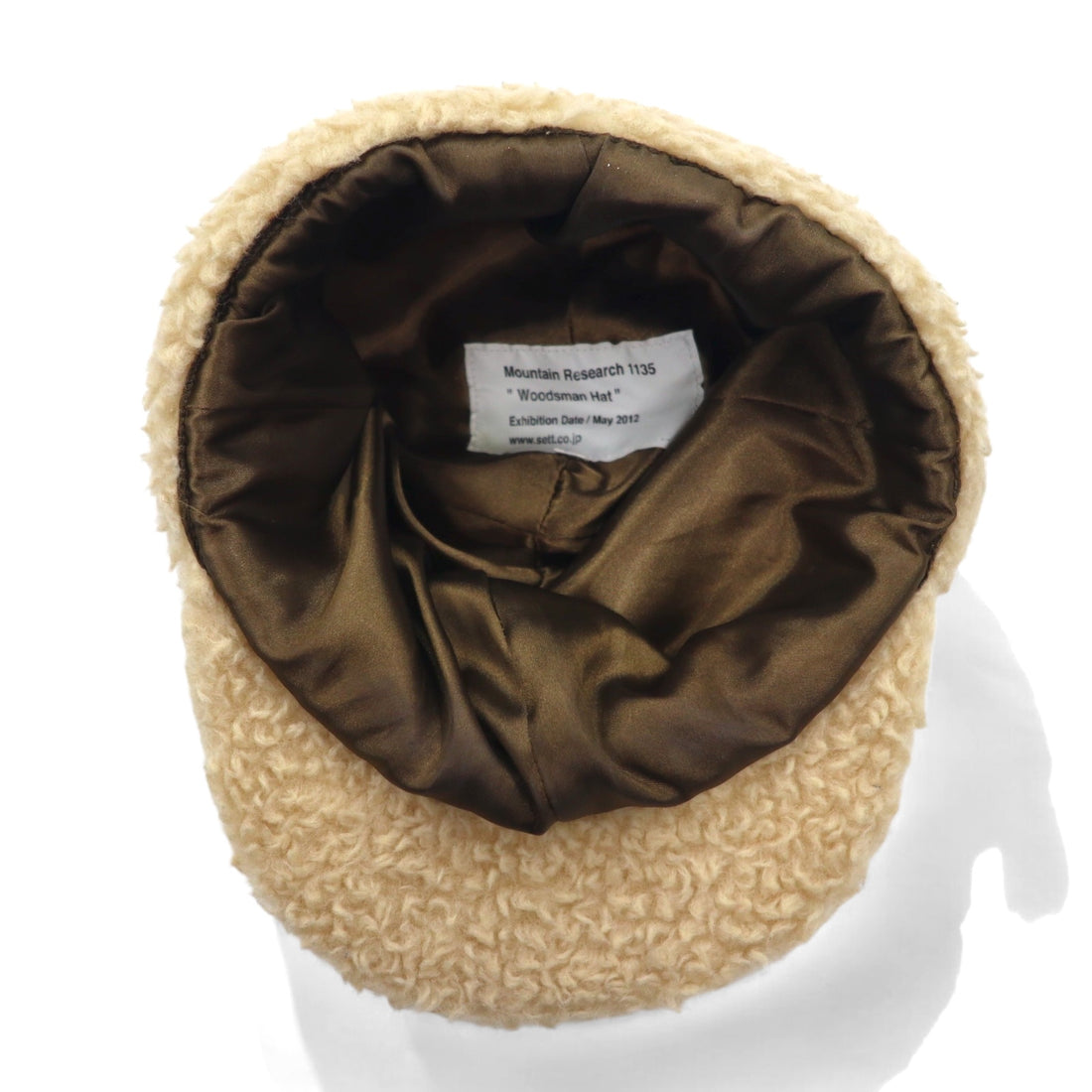 Mountain Research ボア フライトキャップ Woodsman Hat  M ベージュ 耳あて イヤーフラップ