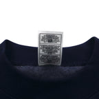FRUIT OF THE LOOM 90年代 USA製 SUPER COTTON スウェット L ネイビー 裏起毛 SKYJACK ワンポイント刺繍