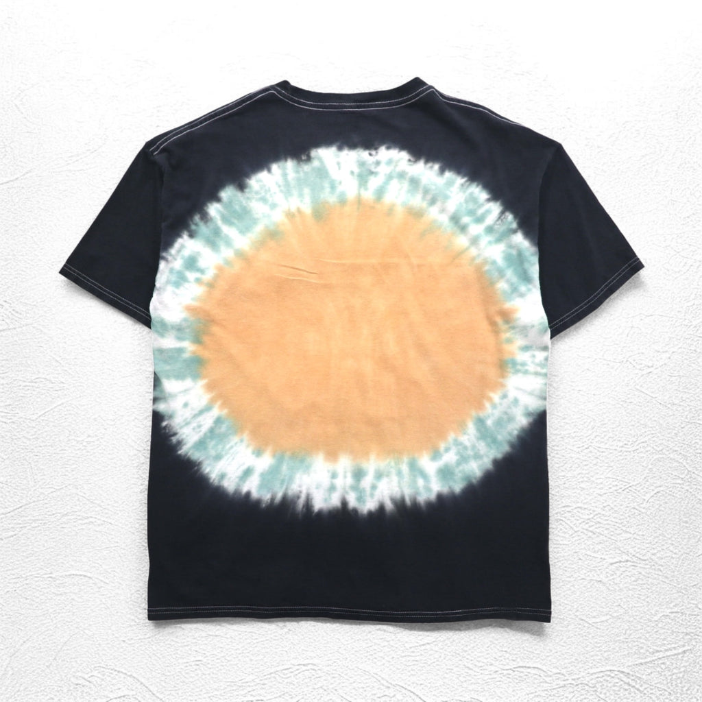 Sublime 00s Band T-Shirt, Band Tee, XL, Black, Cotton, Tie-dye, Sun, Made in Mexico