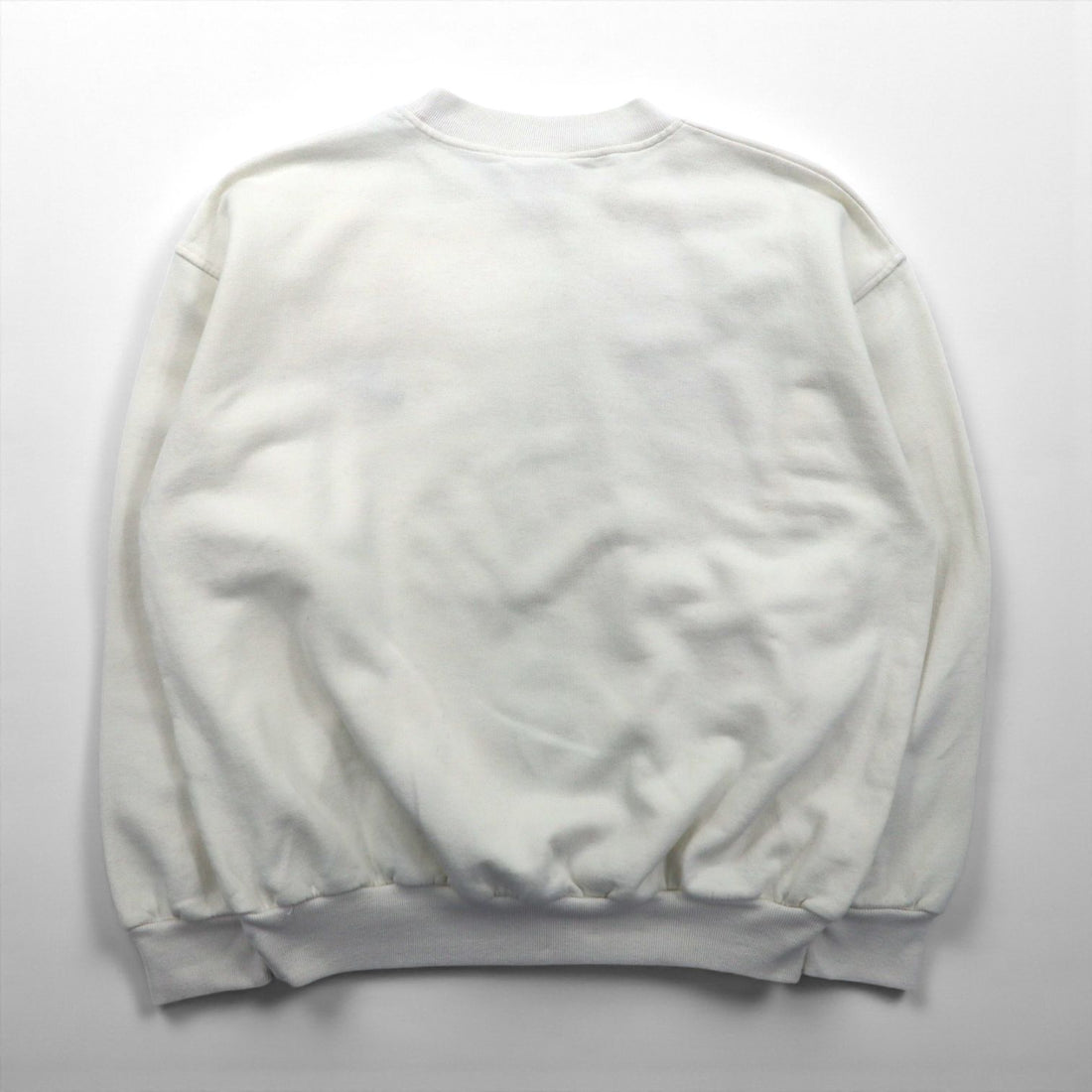 NIKE 90s Silver Tag Sweatshirt, Size M, One-Point Logo Embroidery, Cropped, Short Length