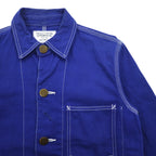 THE GUILTY PARTIES (WACKO MARIA) Coverall Work Jacket S Blue Change Button Made in Japan
