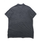 POLO RALPH LAUREN Polo Shirt, XL, Gray, Cotton, Pique, Small Pony Embroidery