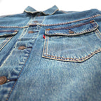 Levi's 2ndタイプ デニム トラッカージャケット Gジャン M インディゴ STAY LOOSE TYPE2 A1988-0000