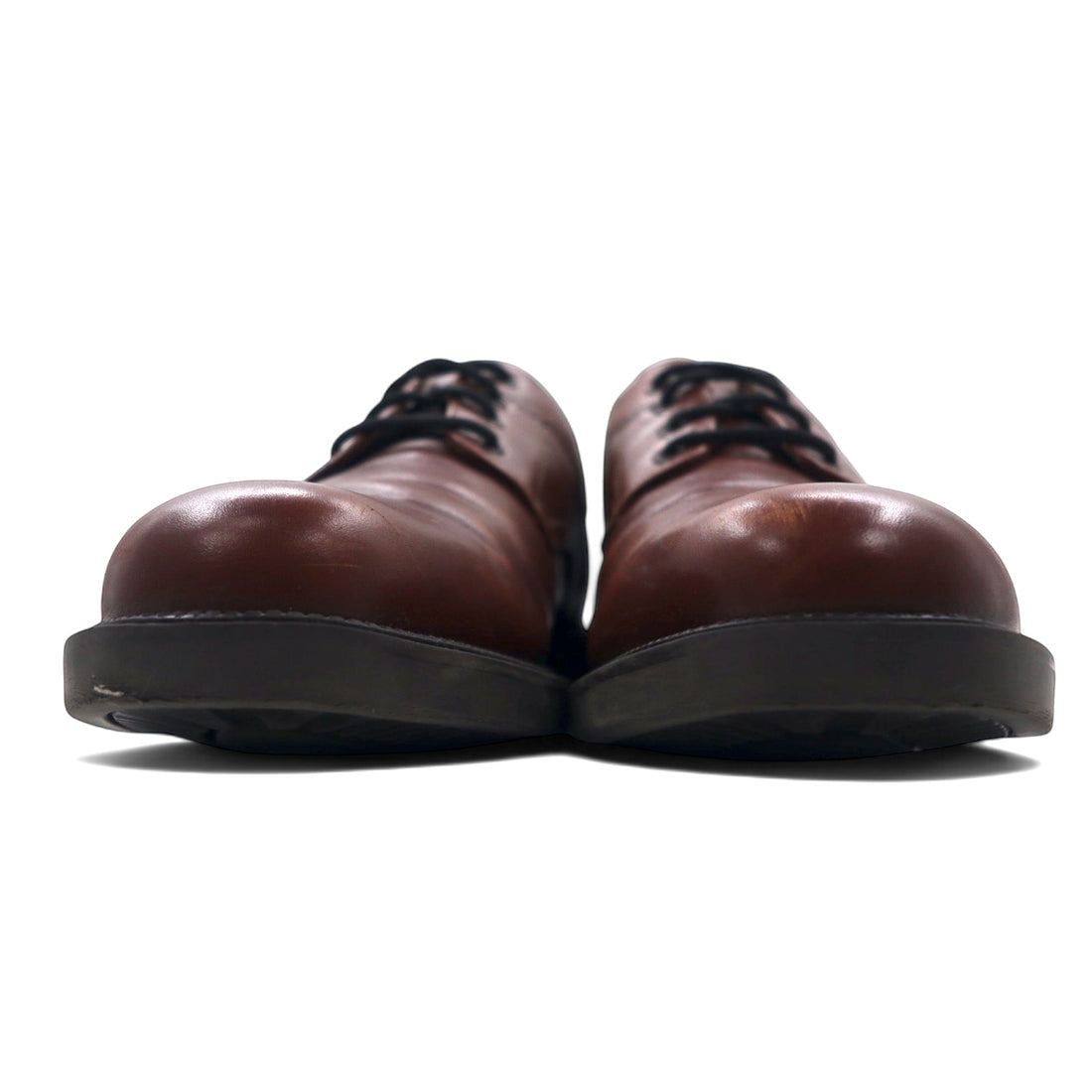 BOSTONIAN Italian Oxford Dress Shoes 28cm Brown Leather