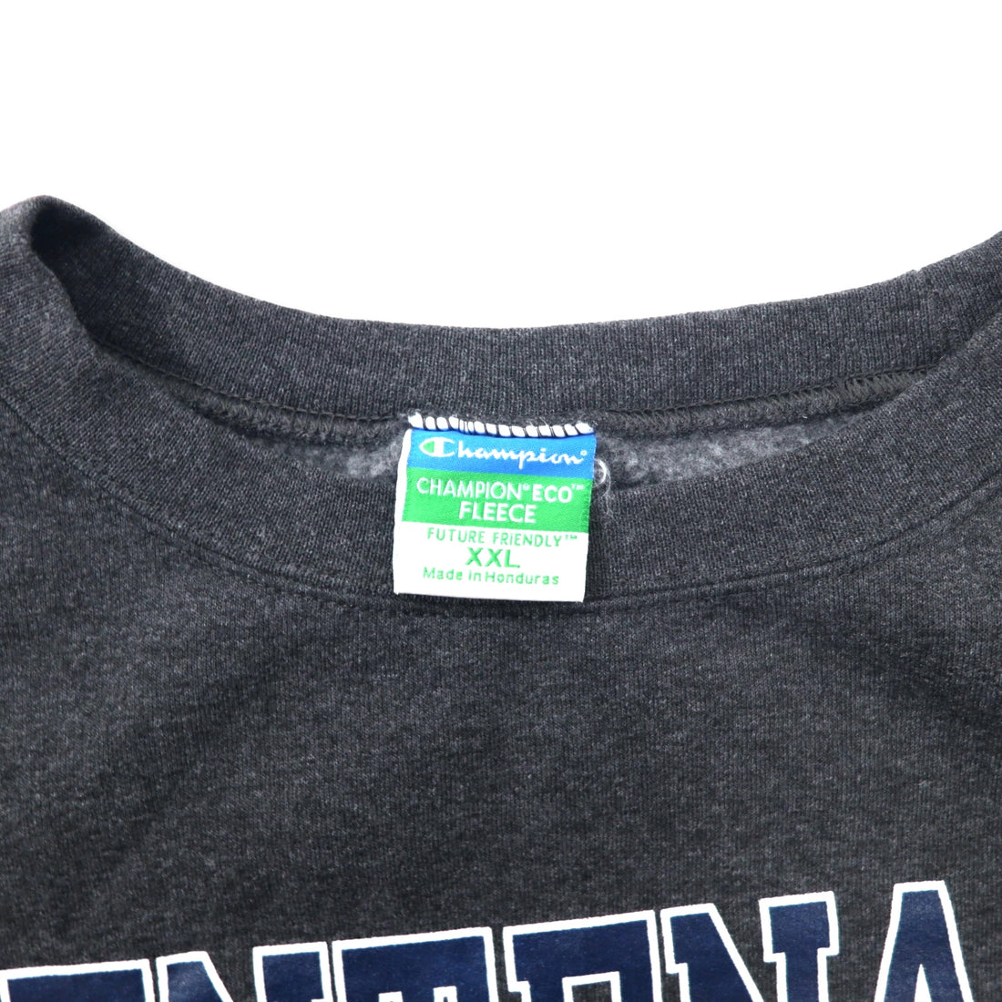 Champion カレッジ プリント スウェット XXL グレー コットン 裏起毛 CENTENARY COLLEGE ビッグサイズ ホンジュラス製