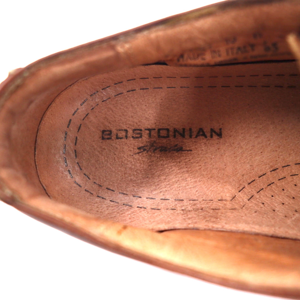 BOSTONIAN Italian Oxford Dress Shoes 28cm Brown Leather
