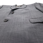 LAUREN RALPH LAUREN 2B テーラードジャケット スーツ L グレー ウール