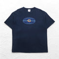NFL CHICAGO BEARS 90s T-shirt XL Navy Cotton Made in El Salvador