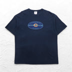 NFL CHICAGO BEARS 90s T-shirt XL Navy Cotton Made in El Salvador