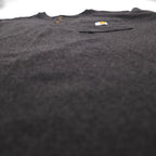 carhartt ルーズフィット LOOSE FIT ヘンリーネック ポケット Tシャツ XL グレー コットン