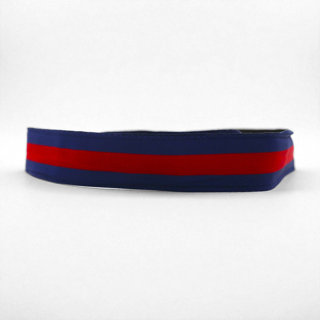 Polo Ralph Lauren 90年代 USA製 ダブルリング リボン ベルト ネイビー ナイロン ライン
