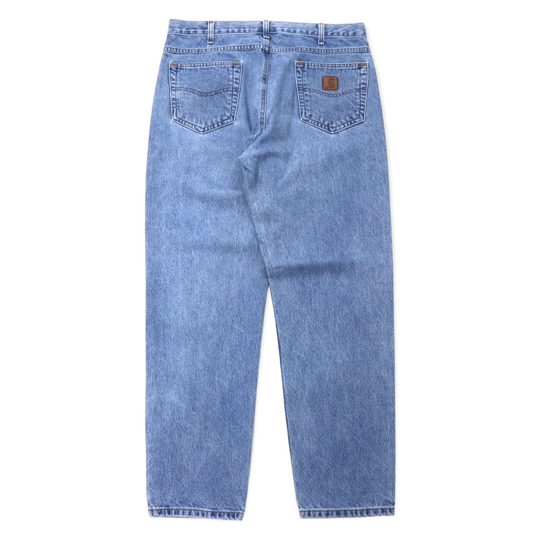 Carhartt Relaxed Fit Tapered Denim Pants 36 Blue Cotton RELAXED-FIT TAPERED JEAN Denim Pants B17 Made in Nicaragua