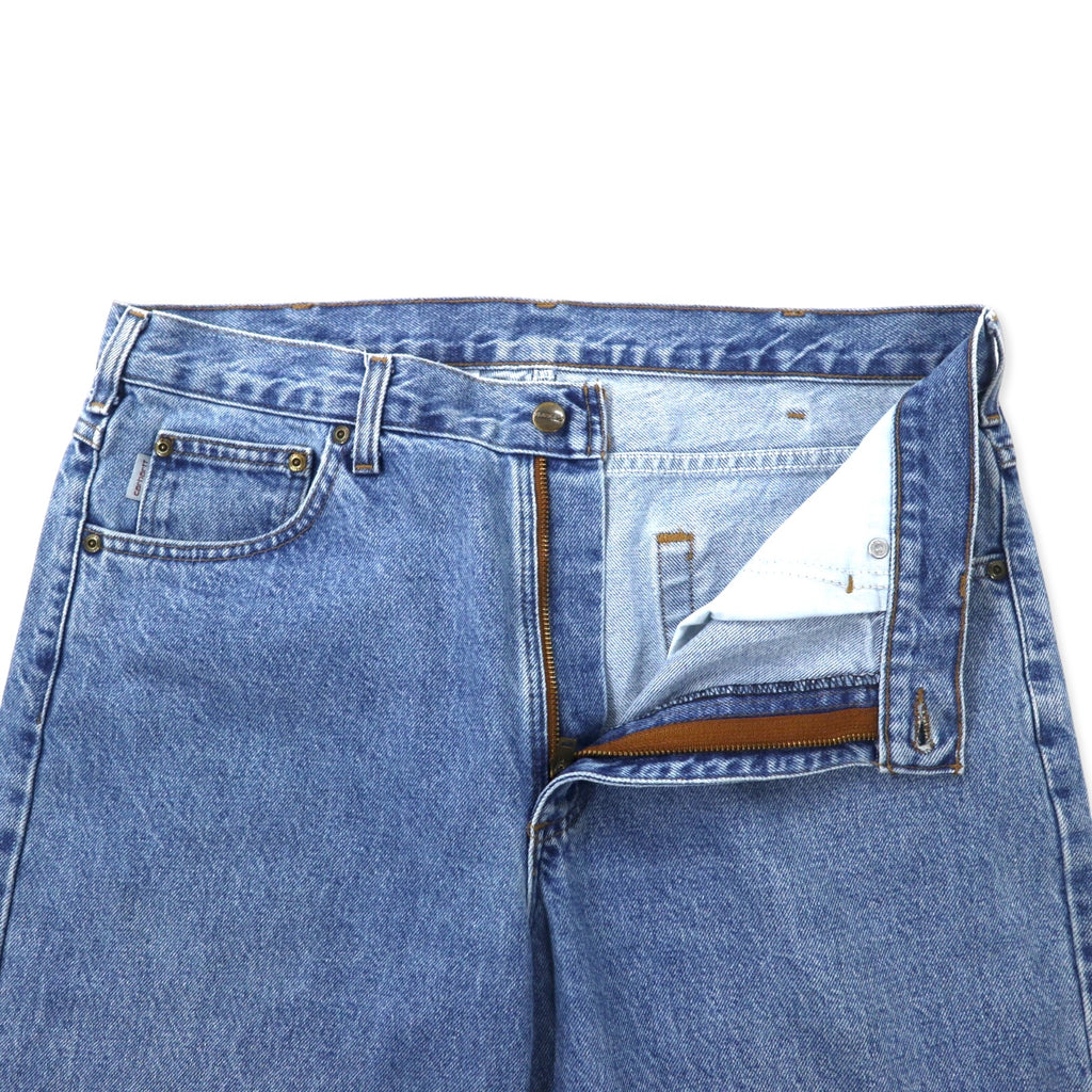 Carhartt Relaxed Fit Tapered Denim Pants 36 Blue Cotton RELAXED-FIT TAPERED JEAN Denim Pants B17 Made in Nicaragua