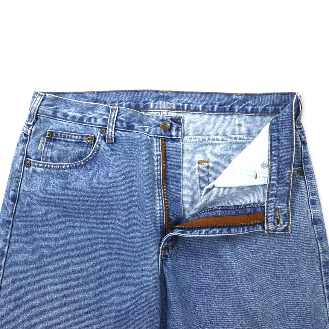 Carhartt Relaxed Fit Tapered Denim Pants 36 Blue Cotton RELAXED-FIT TAPERED JEAN Denim Pants B17 Made in Nicaragua