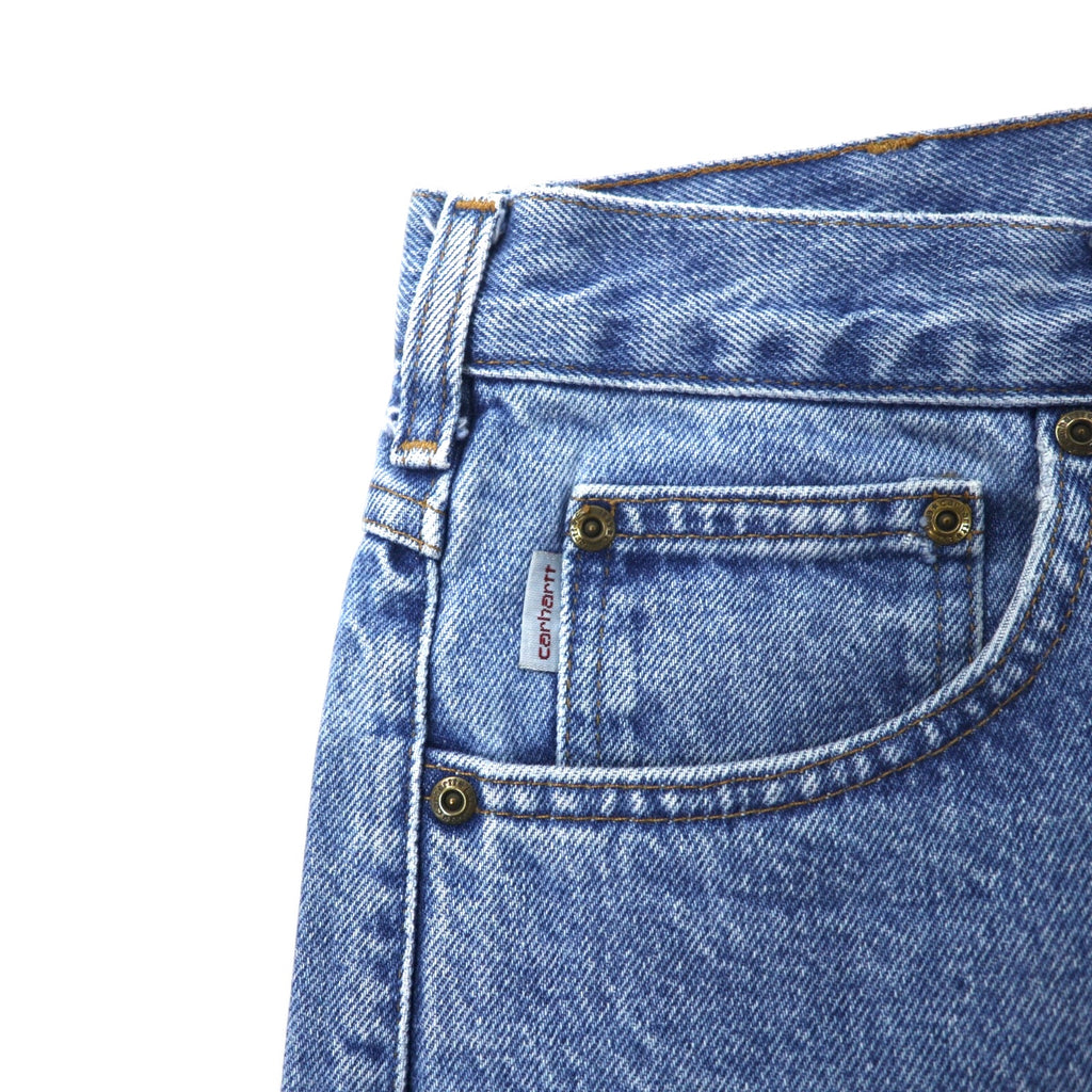 Carhartt Relaxed Fit Tapered Denim Pants 36 Blue Cotton RELAXED-FIT TAPERED JEAN Denim Pants B17 Made in Nicaragua