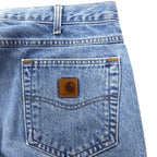 Carhartt Relaxed Fit Tapered Denim Pants 36 Blue Cotton RELAXED-FIT TAPERED JEAN Denim Pants B17 Made in Nicaragua