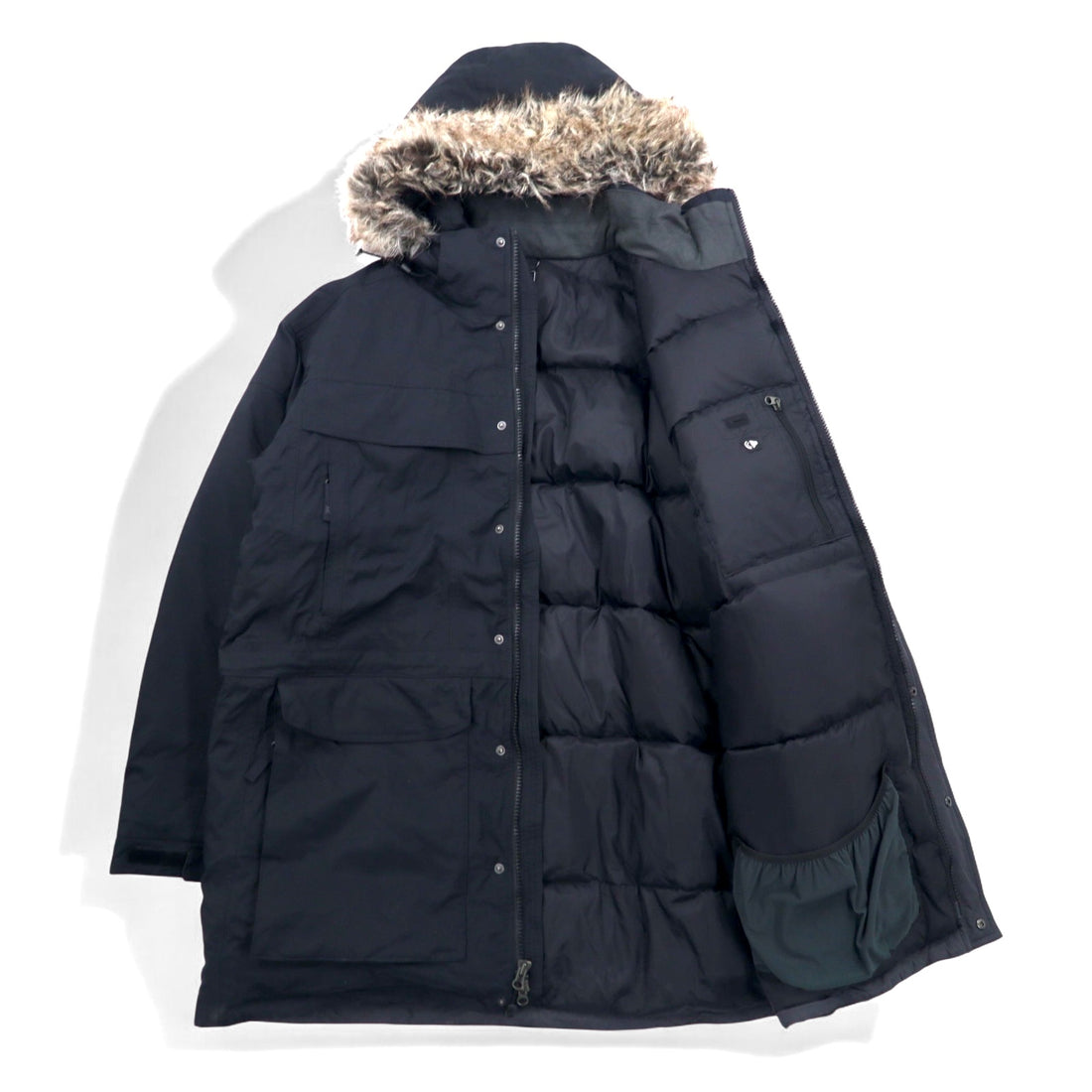THE NORTH FACE マクマードパーカ McMurdo Parka ダウンジャケット XL ブラック HYVENT 防水 ファー フード着脱式 US規格