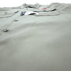 Dickies Short Sleeve Work Shirt, Size L, Beige, US Brand, Single Point Embroidery, Double Pocket, BHTS 1574KH, Unused