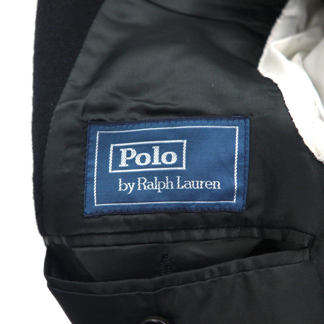 Polo Ralph Lauren 英国製 3B ヘリンボーン ツイードジャケット M ウール イタリア製 テーラード