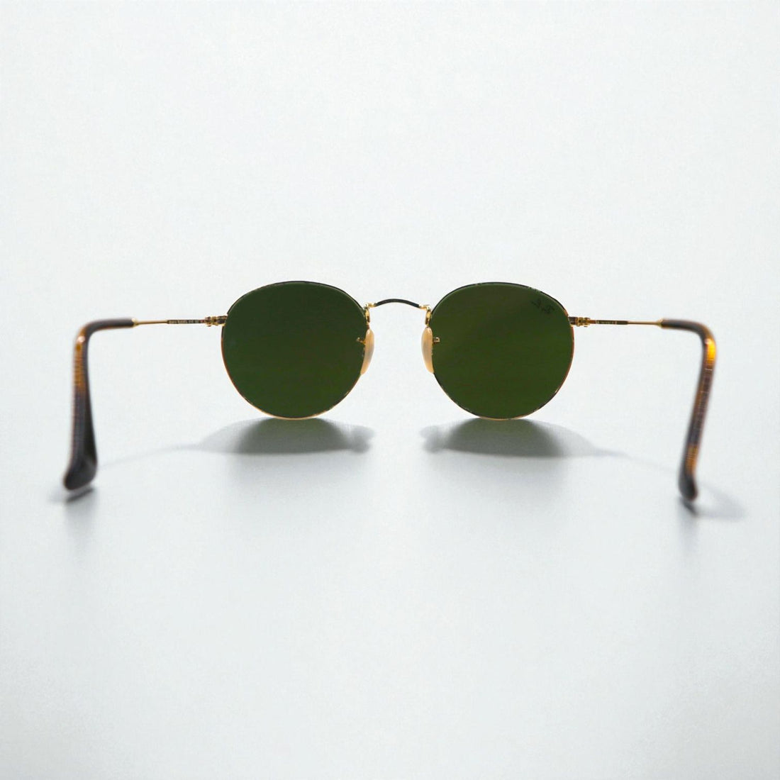 Ray-Ban ラウンドメタル ROUND METAL サングラス ゴールド ミラーレンズ RB3447-N 001/8O 50-21 145 3N イタリア製