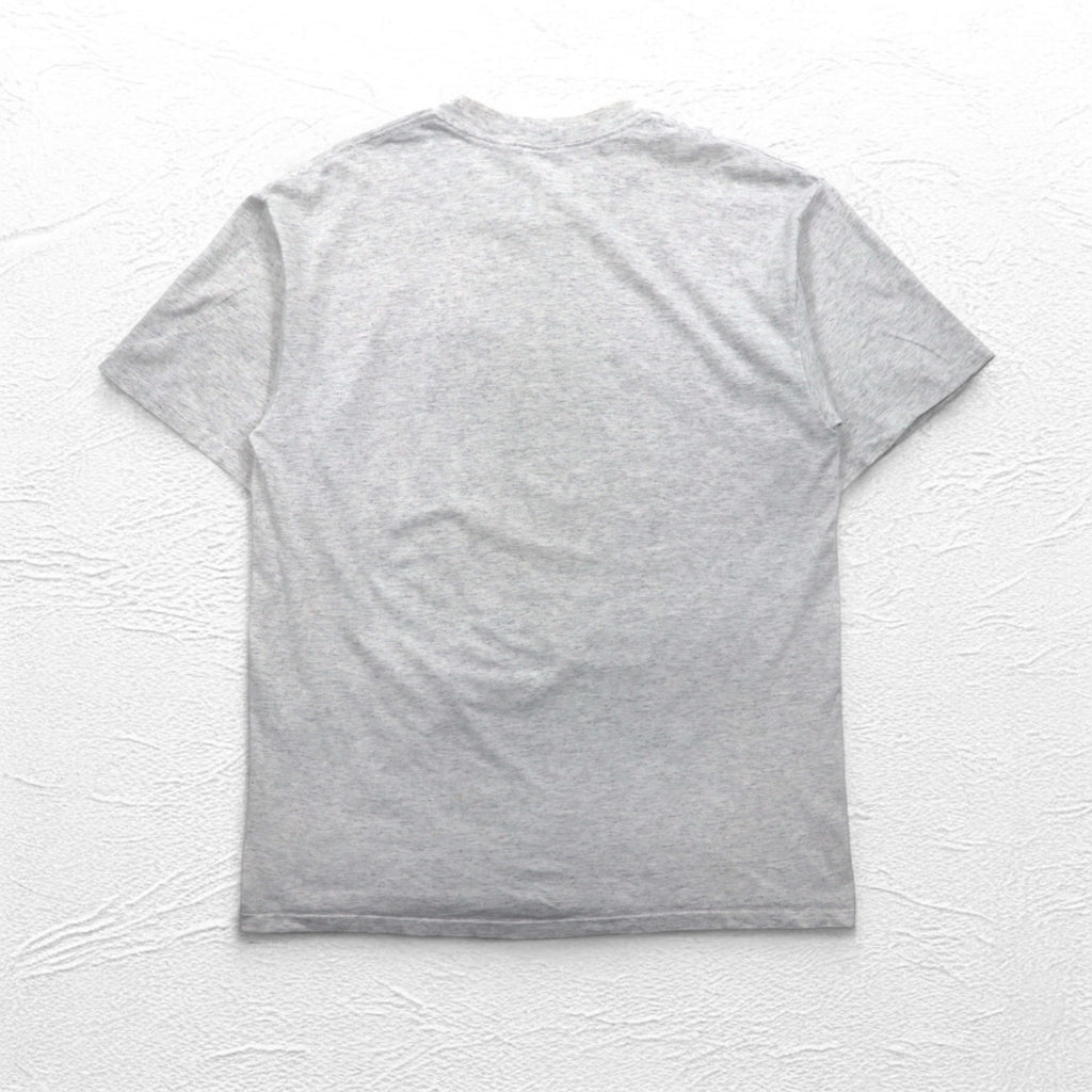 ISLAND GEAR 90s USA made single stitch print T-shirt XL grey cotton MARCO ISLAND