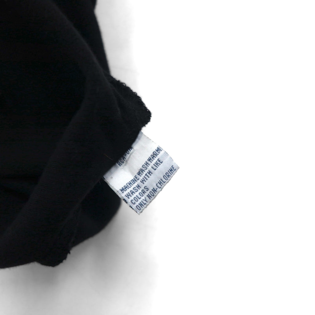 Polo by Ralph Lauren 90年代 ポロシャツ XL ブラック コットン 鹿の子 スモールポニー刺繍