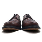 USA made VINTAGE UFCW full brogue medallion wingtip dress shoes 26cm brown leather Goodyear welt construction 29201M6