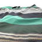patagonia ウェーブフェアラー ボードショーツ Wavefarer Board Shorts ショートパンツ M グリーン グレー ボーダー ナイロン 86621