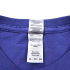 GILDAN College Print Ultra Cotton 3-Layer Print T-Shirt XL Blue Arch Logo Vermont Green MTNS