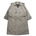 TOWN CRAFT 90s Double Breasted Trench Coat, Size M, Beige, Detachable Liner, Belt Included, Made in Sri Lanka