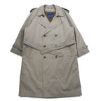 TOWN CRAFT 90s Double Breasted Trench Coat, Size M, Beige, Detachable Liner, Belt Included, Made in Sri Lanka