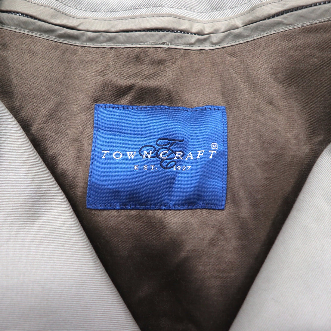 TOWN CRAFT 90s Double Breasted Trench Coat, Size M, Beige, Detachable Liner, Belt Included, Made in Sri Lanka