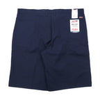 Dickies Relaxed Fit Work Shorts, Size 44, Navy, Polyester, Cotton, FLEX, Made in Honduras, Unused