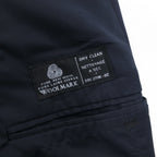 LAUREN RALPH LAUREN カナダ製 90年代 2B スーツ セットアップ L ネイビー ストライプ ウール