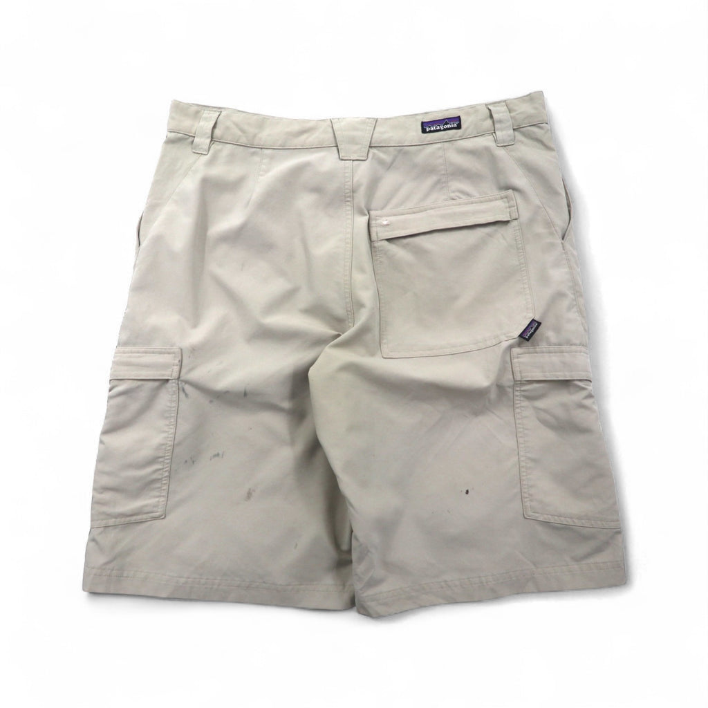 patagonia 00年代 ショート カーゴパンツ ハーフパンツ L ベージュ ポリエステル 11278