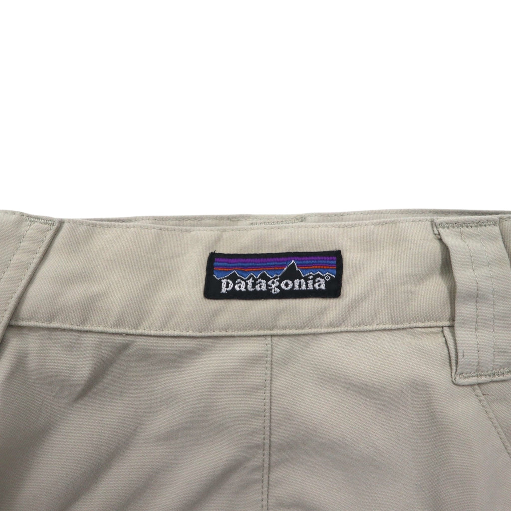 patagonia 00年代 ショート カーゴパンツ ハーフパンツ L ベージュ ポリエステル 11278