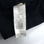 LAUREN RALPH LAUREN カナダ製 90年代 2B スーツ セットアップ L ネイビー ストライプ ウール